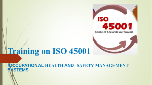 Training on ISO 45001 - Copie