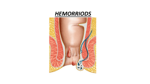 Hemorroids
