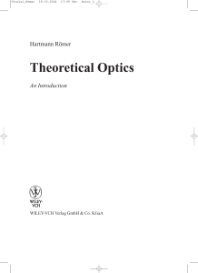 Theoretical optics an introduction by Hartmann Römer (z-lib.org)