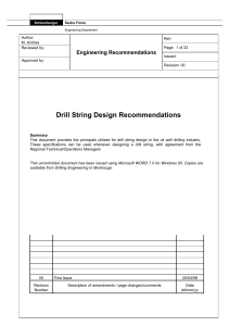 Schlumberger - Drill String Design Manual