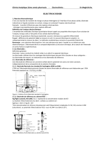 electrochimie cours