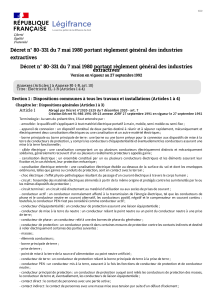 Titre   Electricité EL-1-R (Articles 1 à 4) - Légifrance