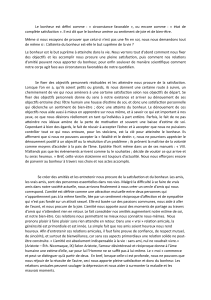 Le Bonheur : But Supr&ecirc;me de la Vie ? Essai Philosophique