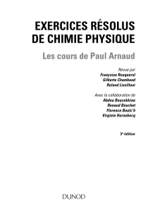 exercices resolus de chimie physique 6eme edition