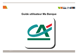 Guide Utilisateur Ma Banque Toulouse 31
