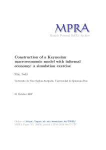 MPRA paper 20656