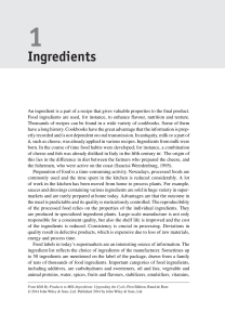 Cap 1 From Milk By‐Products to Milk Ingredients