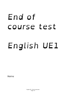 A1 test