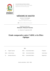 ADSL vs Fibre Optique: &Eacute;tude Comparative - T&eacute;l&eacute;communications