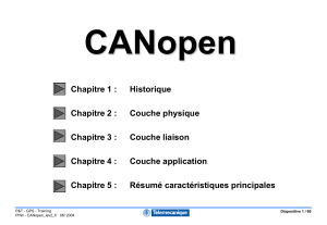 CANopen Niveau 2 - Fr