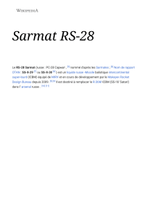 RS-28 Sarmat - Wikipedia
