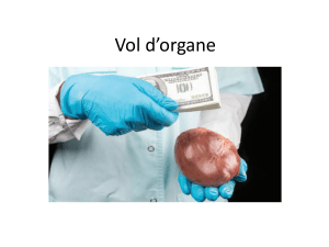 vol d organe