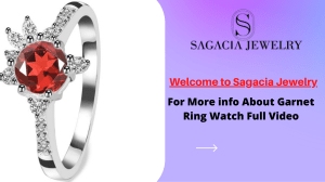 Buy Beautifull Garnet Ring | Sagacia Jewelry