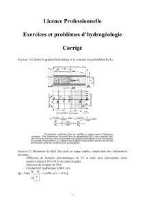 Exercices et problemes dhydrogeologie co