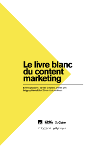 Livre Blanc du Content Marketing YouLoveWords