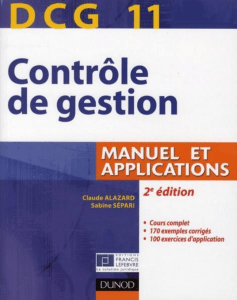 DCG 11 - Contrôle de gestion - 2e édition f