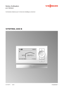 Notice utilisation Vitotrol 200-E (3)