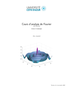 analyse fourier