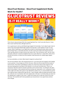 GlucoTrust Reviews