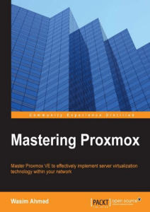 Ahmed, Wasim - Mastering Proxmox-Packt Publishing (2014)
