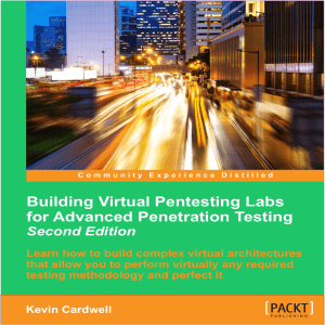 Kevin Cardwell - Building Virtual Pentesting Labs for Advanced Penetration Testing-Packt Publishing (2016)