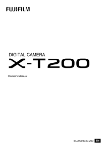 Fujifilm x-t200 manual
