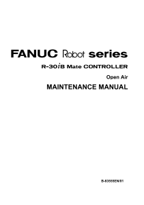 R-30iBMate OpenAir controller maintenance manual [B-83555EN 01]