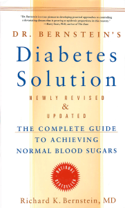 Dr. Bernstein's Diabetes Solution  The Complete Guide to Achieving Normal Blood Sugars ( PDFDrive )