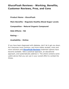 GlucoFlush Reviews - Working, Benefits, Customer Reviews, Pros and Cons