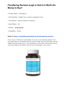 FloraSpring Reviews (Legit or Not) Is It Worth the Money to Buy?