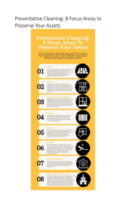 Preventative Cleaning - 8 Focus Areas to Preserve Your Assets
