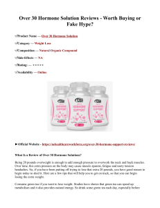 Over 30 Hormone Solution Reviews - Worth Buying or Fake Hype?