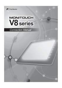 Fuji hakko V8 PLC Connection Manual