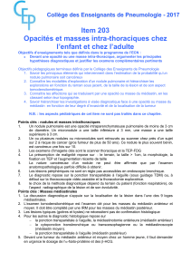 item 203 Opacites Intrathoraciques-Masses-du-Mediastin-d