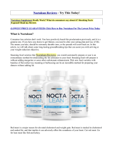 Noctalean Reviews - Try This Today!