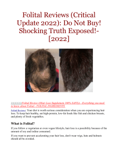 #01-Folital Reviews (Critical Update 2022): Do Not Buy! Shocking Truth Exposed!-[2022]
