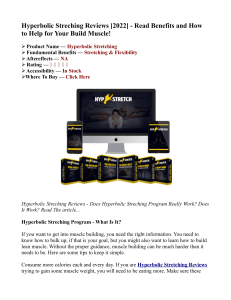 Hyperbolic Streching Reviews