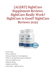 #01_Sight Care Reviews(Real Consumer Warning!): Do Not Buy! Shocking Truth Exposed!-2022