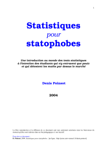 statistiques pour statophobes