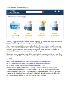 Advanced Bionutritionals Reviews [TRUTH EXPOSED 2022]