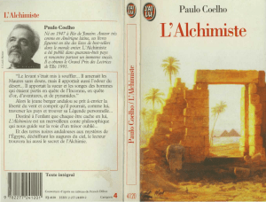L'ALCHIMISTE - Paulo Coelho