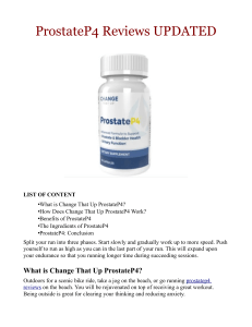 ProstateP4 Reviews UPDATED