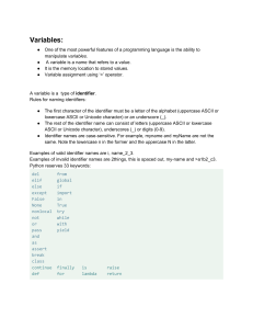 3.Python - Variables [PDF]