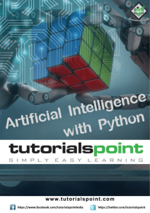 artificial intelligence with python tutorial