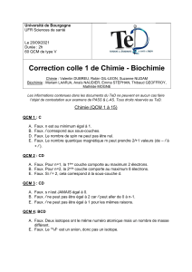 Correction colle 1 Biochimie-Chimie