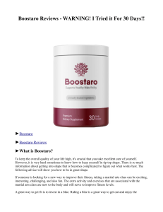 Boostaro Reviews - WARNING! I Tried it For 30 Days!