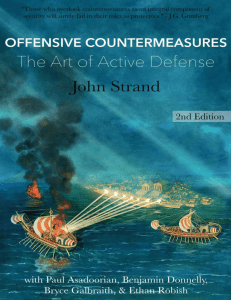 Offensive Countermeasures  - The Art Of Active Defense
