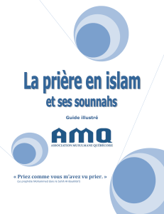 amq la priere en islam et ses sounnahs 29072011