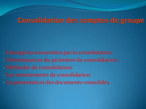 consolidation cours encg