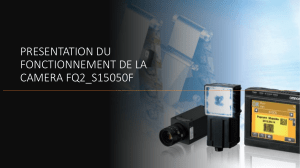 Présentation Camera Omron FQ2 S15050F 